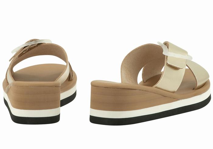 Sandale Compensée Ancient Greek Sandals Thais Rainbow Military Femme | ULI-0799556